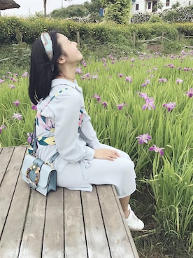 「アイテム（シャツワンピース）」を使った、gwendorさん（レディース・160cm・20代）の冬コーディネート