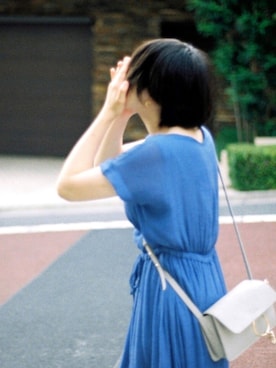 「AS as know as（エーエス アズノウアズ）のアイテム（ワンピース）」を使った、りんさん（レディース・160cm）の秋コーディネート