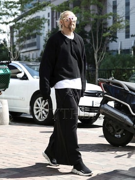 「ByTheR（バイザアール）のアイテム」を使った、BytheR_JPさん（メンズ・178cm）の秋コーディネート