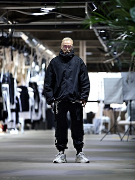 「ByTheR（バイザアール）のアイテム」を使った、BytheR_JPさん（メンズ・178cm）の冬コーディネート