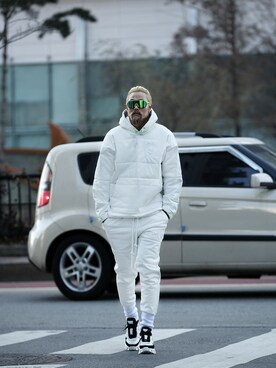 「leather」｜BytheR_JPさん（メンズ・178cm）の冬コーディネート