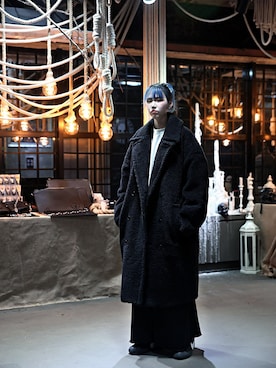 「ByTheR（バイザアール）のアイテム」を使った、BytheR_JPさん（レディース・165cm）の冬コーディネート