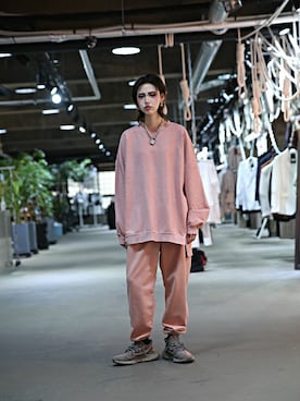 「sweatshirt」｜BytheR_JPさん（メンズ・178cm）の春コーディネート