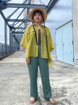 しまだ りほさん(レディース・155cm)の夏コーディネート