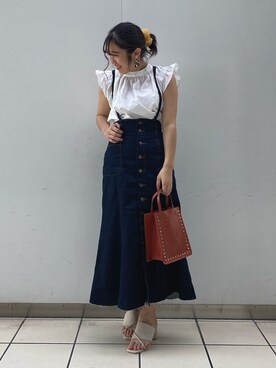 yuukaさん（レディース・156cm）の夏コーディネート