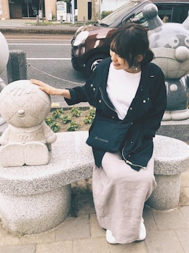 「macpac（マックパック）のアイテム」を使った、shishi.さん（レディース・155cm）の春コーディネート