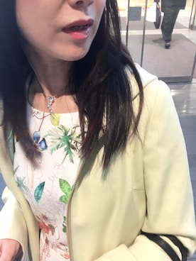 「STRAWBERRY-FIELDS（ストロベリーフィールズ）のアイテム（ワンピース）」を使った、えいとまさん（レディース・156cm）の春コーディネート