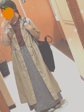 Y U I さん（レディース・156cm）の春コーディネート