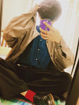 Keeeeeeさん（メンズ・176cm）の秋コーディネート