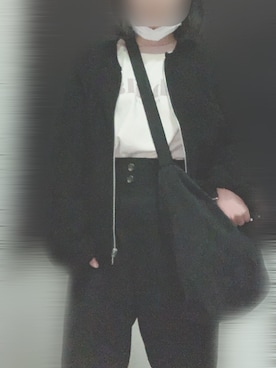 「BROWNY（ブラウニー）のアイテム（バッグ）」を使った、ちゃちゃむちさん（レディース・161cm）の春コーディネート