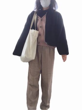 ちゃちゃむちさん（レディース・161cm）の冬コーディネート