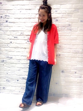 こうのりなさん(レディース・154cm)の春コーディネート