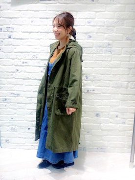 こうのりなさん（レディース・154cm）の秋コーディネート