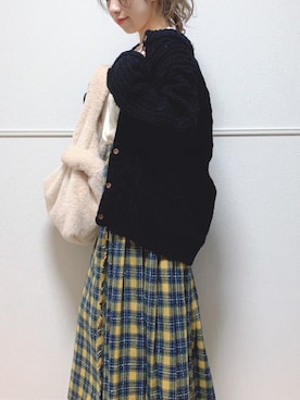 こうのりなさん（レディース・154cm）の秋コーディネート