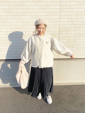 こうのりなさん（レディース・154cm）の秋コーディネート