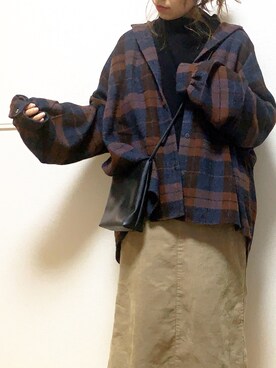 こうのりなさん（レディース・154cm）の冬コーディネート