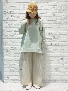 こうのりなさん（レディース・154cm）の冬コーディネート