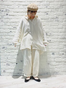 こうのりなさん（レディース・154cm）の冬コーディネート