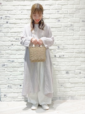 こうのりなさん(レディース・154cm)の春コーディネート