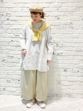 こうのりなさん（レディース・154cm）の春コーディネート