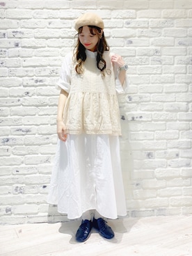 こうのりなさん(レディース・154cm)の夏コーディネート