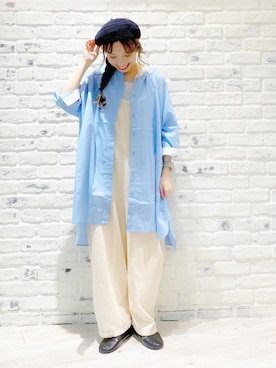 こうのりなさん（レディース・154cm）の夏コーディネート