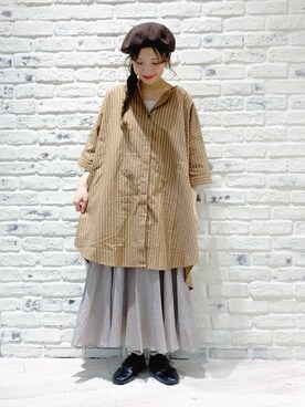 こうのりなさん（レディース・154cm）の夏コーディネート