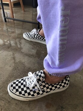 「checkerboard」｜Lavenderさん（メンズ・178cm）の冬コーディネート