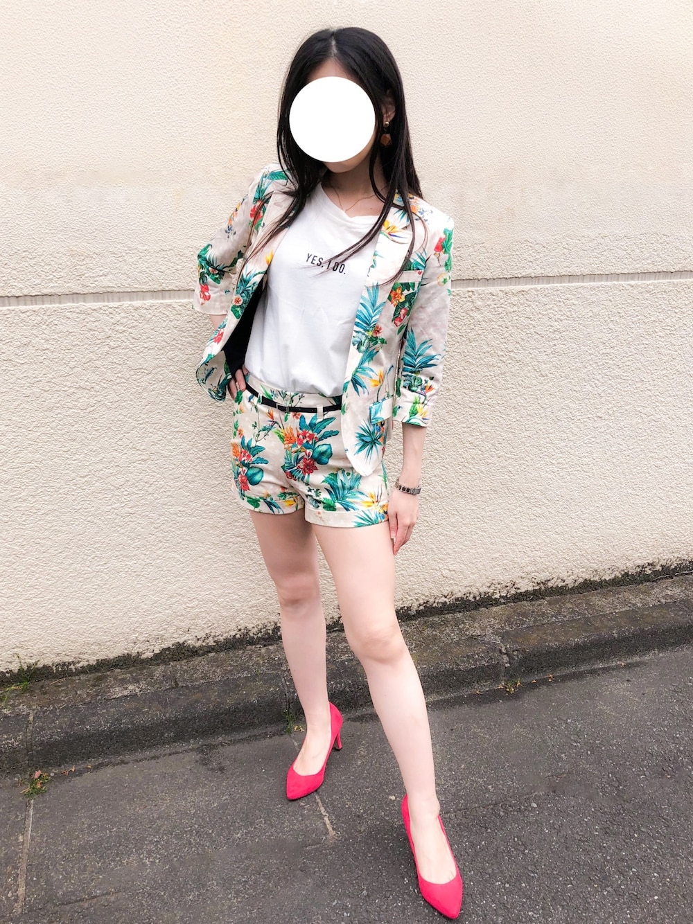 【LOVELESS】美品 総柄 ジャケット モノグラム ボタニカル Mサイズ LOVELESS（ラブレス）の「【LOVELESS】WOMENS ボタニカル
