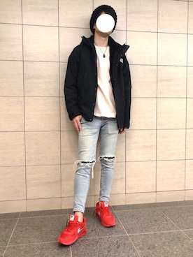 「COEUR（クール）のアイテム」を使った、🄲🄷🄸🄺🄰🅃🄰🄺🅄さん（メンズ・174cm）の冬コーディネート