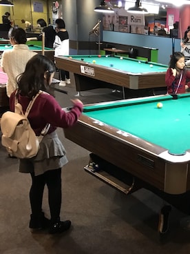 「JSガール」｜「アイテム（スカート）」を使った、deux-bijouterieさん（キッズ・130cm）の冬コーディネート