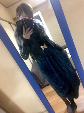 「loaf（ローフ）のアイテム」を使った、ちゃむさん（レディース・163cm）の冬コーディネート