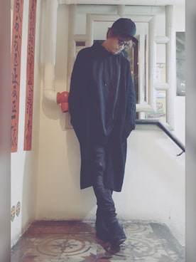 Ka Wai Liangさん（メンズ・170cm）の冬コーディネート