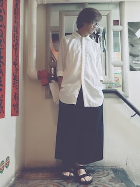 Ka Wai Liangさん（メンズ・170cm）の夏コーディネート