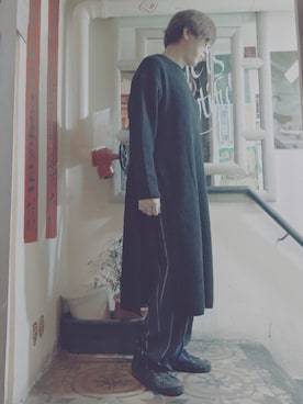 「SPALWART（スパルウォート）のアイテム」を使った、Ka Wai Liangさん（メンズ・170cm）の秋コーディネート