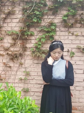 「URBAN RESEARCH（アーバンリサーチ）のアイテム（ピーコート）」を使った、Yindurenさん（レディース・160cm）の秋コーディネート
