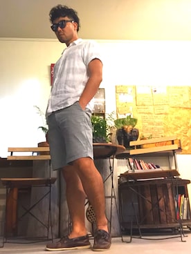 n@🅾️kℹ︎さん（メンズ・178cm）の夏コーディネート