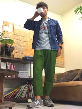 n@🅾️kℹ︎さん(メンズ・178cm)の秋コーディネート