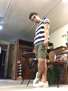 「CAT'S PAW（キャッツポウ）のアイテム」を使った、n@🅾️kℹ︎さん（メンズ・178cm）の夏コーディネート