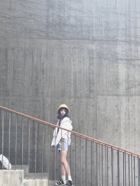 「日常」｜「アイテム（サンダル）」を使った、zabさん（レディース・162cm）の夏コーディネート