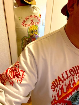 「Yeezy（イージー）のアイテム（Tシャツ/カットソー）」を使った、yuichi19800819さん（メンズ・180cm）の春コーディネート