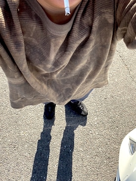 「Yeezy（イージー）のアイテム（Tシャツ/カットソー）」を使った、yuichi19800819さん（メンズ・180cm）の春コーディネート
