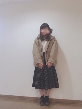 「平成最後のWEARISTAセンバツ」｜「アイテム（ローファー）」を使った、yuyuさん（レディース・155cm）の春コーディネート