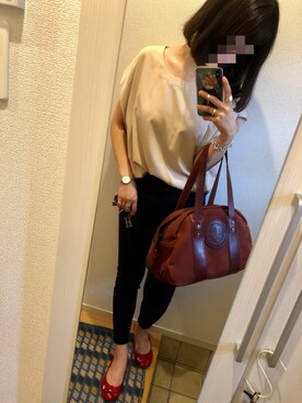 「ELFORBR（エルフォーブル）のアイテム」を使った、gabeさん（レディース・158cm）の秋コーディネート