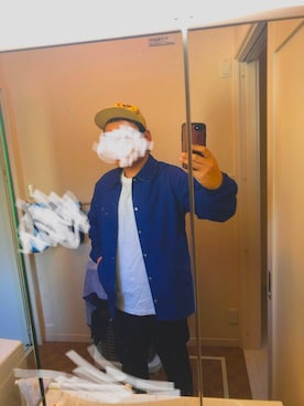 「INTERBREED（インターブリード）のアイテム（ジャケット/アウター）」を使った、KAZY TOWNさん（メンズ・174cm）の冬コーディネート