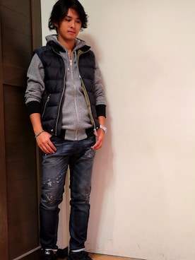 keisukeさん（メンズ・175cm）の秋コーディネート