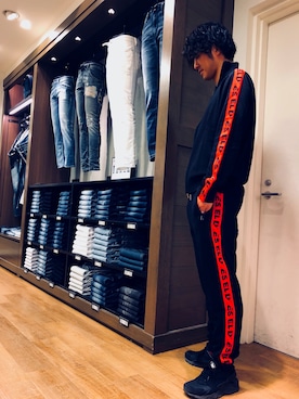 「ハラチ」｜「アイテム（パンツ）」を使った、keisukeさん（メンズ・175cm）の春コーディネート