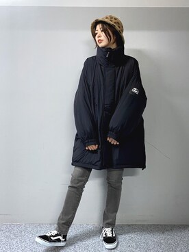 「CAMP7（キャンプセブン）のアイテム（その他アウター）」を使った、sonoyuriさん（レディース・163cm）の秋コーディネート