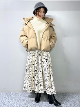 「RAG MACHINE（ラグマシーン）のアイテム（ジャケット/アウター）」を使った、sonoyuriさん（レディース・163cm）の秋コーディネート