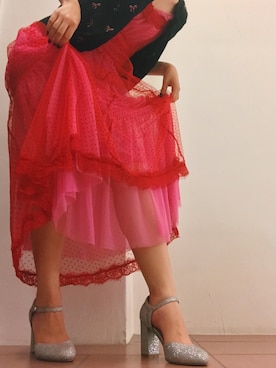 「blingbling」｜Misaさん（レディース・155cm）の冬コーディネート